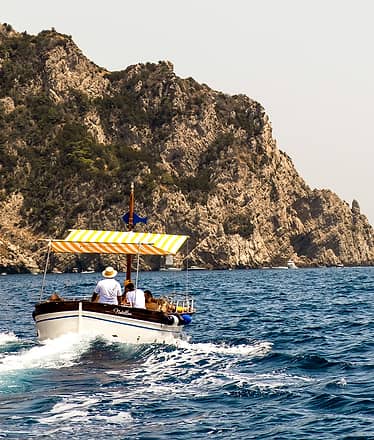 Private Capri Half-Day Boat Tour with Veuve Clicquot Aperitivo