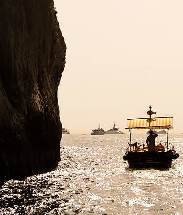 Private Capri Half-Day Boat Tour with Veuve Clicquot Aperitivo