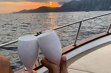 Capri Sunset Boat Tour with Watermelon Party!