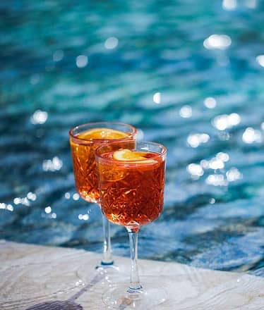 Naples Sunset Cruise with a Spritz Cocktail