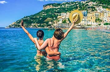 Costiera Amalfitana in barca da Napoli