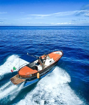 Giornata in barca in Costiera Amalfitana, da Capri