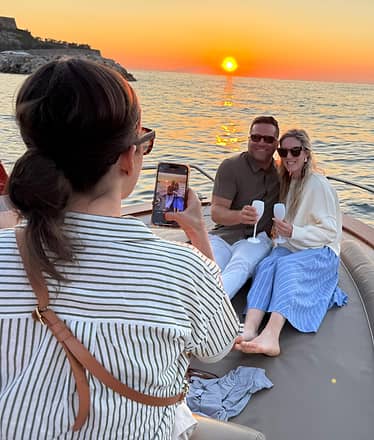 Sorrento al tramonto, tour in barca per piccoli gruppi