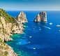 Capri tour from Amalfi or Maiori by motoryacht & small group.