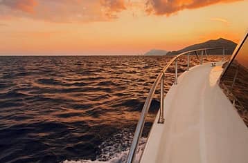 Sunset yacht tour on the Amalfi Coast