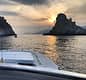 Sunset yacht tour on the Amalfi Coast