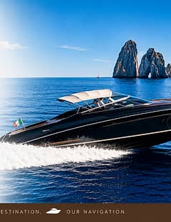 Luxury Experience: Exclusive Riva 44 Speedboat Transfer to and from Capri