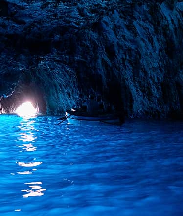 Small group boat tour of Capri with stop to Blue Grotto, from Sorrento
