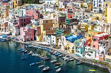 Private boat tour of Procida, half day