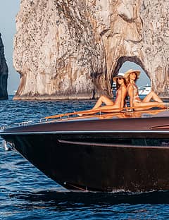Full Day from Amalfi Coast to Capri aboard the Riva-Rivarama 44