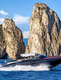 Private Capri Boat Tour on a Rivarama 44 from the Amalfi Coast