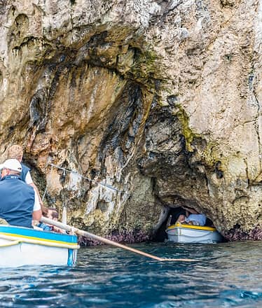 Capri Full Experience:Blue Grotto+Faraglioni Swim+City Visit
