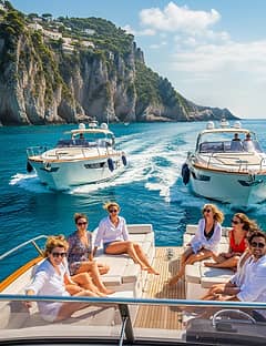 Capri Full Experience:Blue Grotto+Faraglioni Swim+City Visit