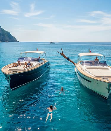 Capri Full Experience:Blue Grotto+Faraglioni Swim+City Visit