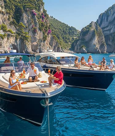 Capri Full Experience:Blue Grotto+Faraglioni Swim+City Visit