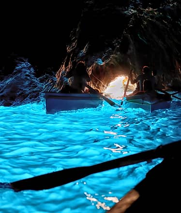 Capri and Blue Grotto Private Boat Tour with aperitivo and Swim