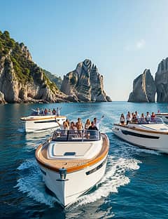 All inclusive Capri Boat and City Tour from Sorrento