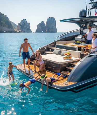 Capri All Inclusive Premium Private boat Tour and City Visit
