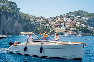Capri All Inclusive Premium Private boat Tour and City Visit