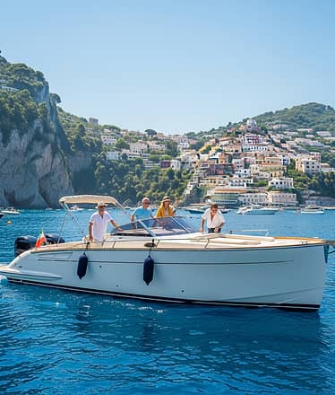 Capri All Inclusive Premium Private boat Tour and City Visit