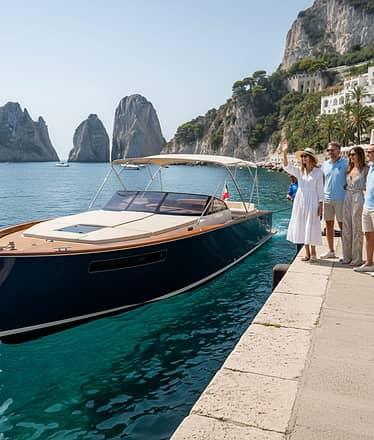Blue Grotto and Capri Boat Tour with Aperitivo Swim and Snorkel