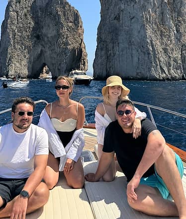Half-day boat tour of Capri: sea caves, Faraglioni and snorkeling