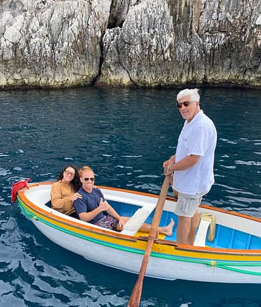 Full-day boat tour of Capri: explore sea caves and breathtaking views
