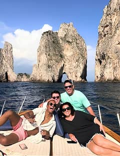 Full-day boat tour of Capri: explore sea caves and breathtaking views