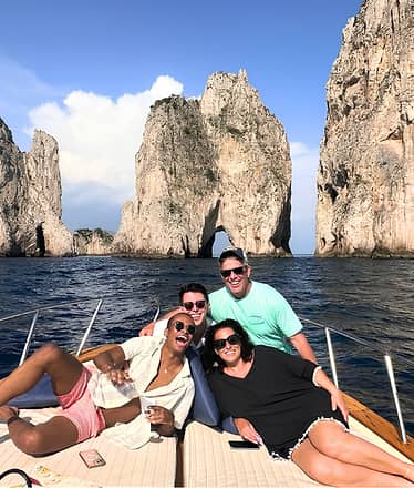 Full-day boat tour of Capri: explore sea caves and breathtaking views