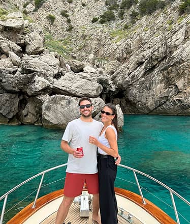 Full-day boat tour of Capri: explore sea caves and breathtaking views