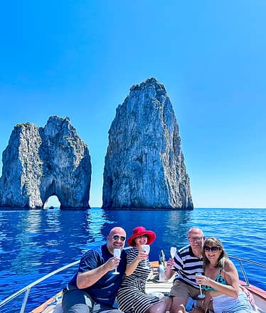 Boat tour to Capri and Positano: sea, relaxation, and beauty