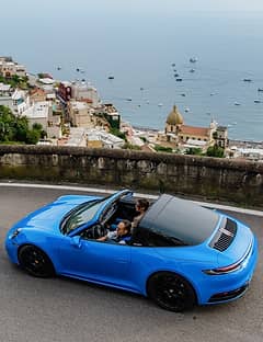 Porsche 911 Cabrio a noleggio, a Positano o Sorrento
