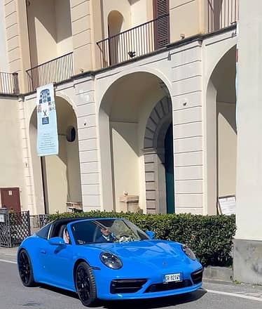 Porsche 911 Cabrio a noleggio, a Positano o Sorrento