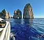 Transfer from e to Capri by luxury boat: Positano, Sorrento, Ischia etc