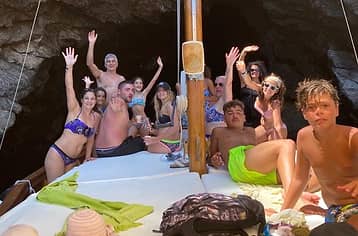 Sunset apéritif at sea, private tour of Ischia