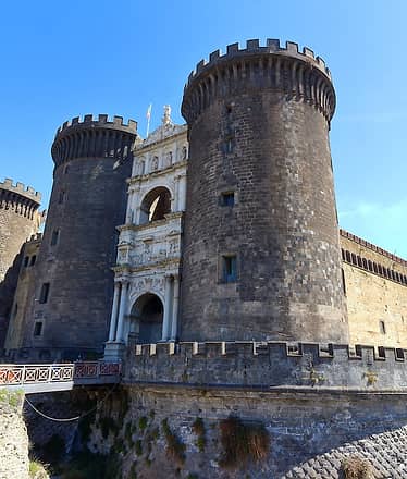 Naples at sunset: scenic minibus tour with local guide in English