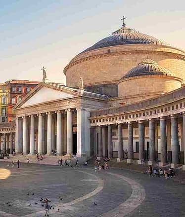 Naples at sunset: scenic minibus tour with local guide in English