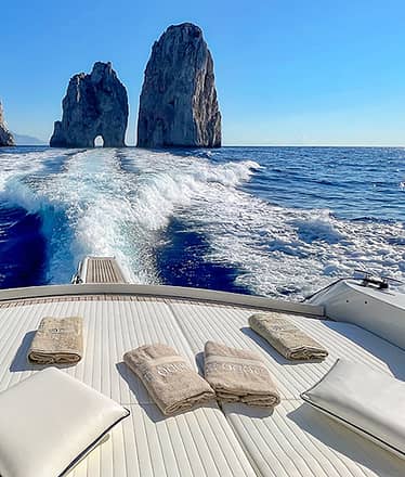 Speedboat to Nerano for Seaside Dinner