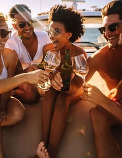 Tour di gruppo in barca da Positano: gita di un giorno in Costiera Amalfitana 