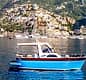 Tour privato in barca: gita di un giorno in Costiera e Capri con bagno e bevande