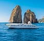 Dream Private Boat Tour to Capri: Grottos, Faraglioni and Blue Sea