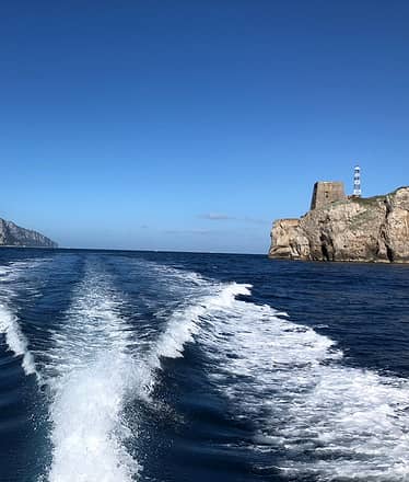 Tour privato in barca a Capri da Sorrento