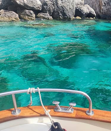 Tour privato in barca a Capri da Sorrento