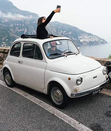 Vintage Fiat 500 Tour with Driver: Amalfi Coast or Sorrento Peninsula
