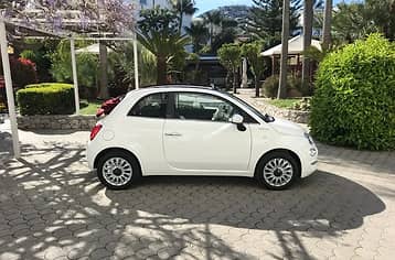 Fiat 500 Cabrio Rental (Manual) in Sorrento