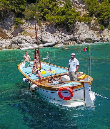 Tour in Barca da Capri a Positano