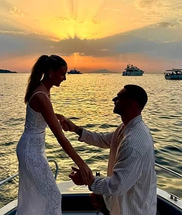 Tour in barca al tramonto da Sorrento