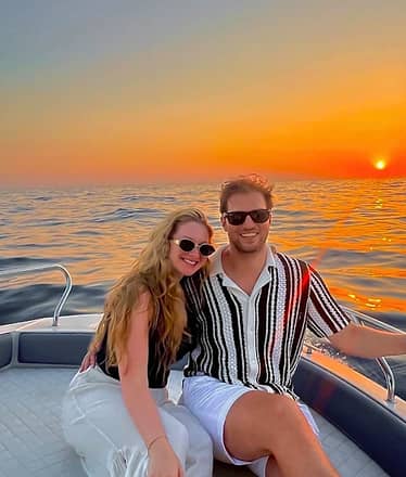 Tour in barca al tramonto da Sorrento