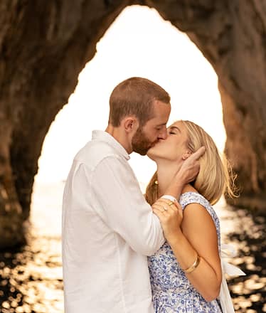 Capri marriage proposal experience: private sunset boat tour with hidden photographer