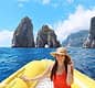 Tour in barca di Capri per piccoli gruppi con soste bagno